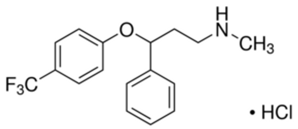 Fluoxetine hydrochloride solution 1.0 mg/mL in methanol (as free base), ampule of 1 mL, certified reference material, Cerilliant