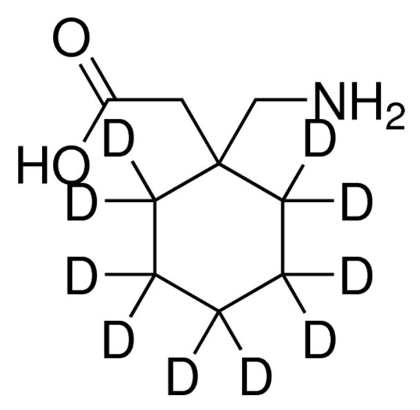 Gabapentin-D10 solution 100 ug/mL in methanol, ampule of 1 mL, certified reference material, Cerilliant