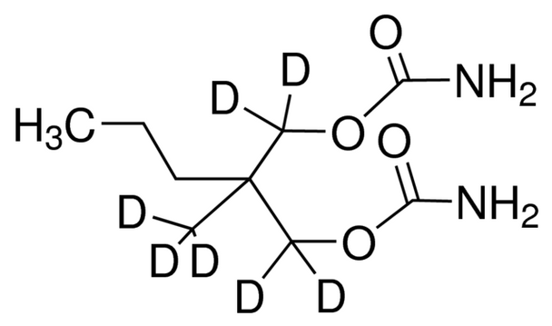 Meprobamate-D7 (2-methyl-1,3-propanediol-D7) solution 1.0 mg/mL in methanol, ampule of 1 mL, certified reference material, Cerilliant