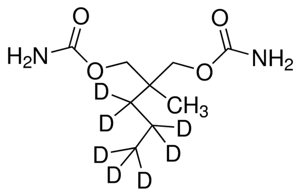 Meprobamate-D7 (propyl-D7) solution 100 ug/mL in methanol, ampule of 1 mL, certified reference material, Cerilliant