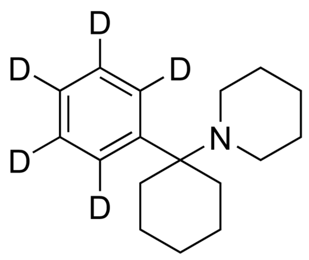 PCP-D5 (Phencyclidine-D5) solution 1.0 mg/mL in methanol, ampule of 1 mL, certified reference material, Cerilliant