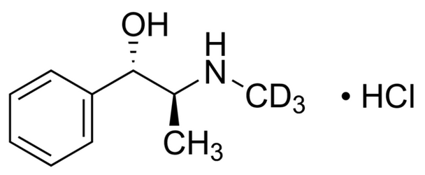 (1S,2S)-(+)-Pseudoephedrine-d3 hydrochloride solution 100 ug/mL in methanol (as free base), ampule of 1 mL, certified reference material, Cerilliant