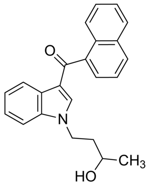 JWH-073 3-Hydroxybutyl metabolite solution 100 ug/mL in methanol, ampule of 1 mL, certified reference material, Cerilliant