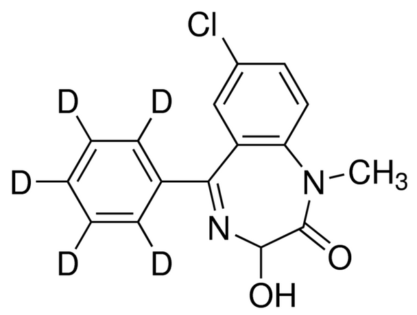 Temazepam solution 1.0 mg/mL in methanol, ampule of 1 mL, certified reference material, Cerilliant