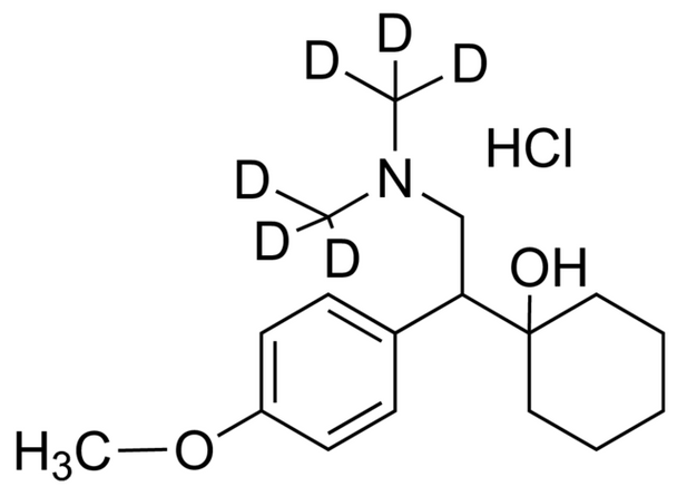 Venlafaxine-D6 hydrochloride solution 1.0 mg/mL in methanol (as free base), ampule of 1 mL, certified reference material, Cerilliant