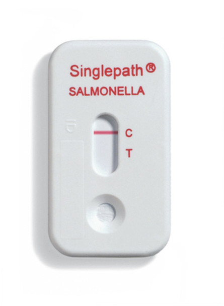 Singlepath Salmonella input: food(s), Lateral flow assay, for Salmonella detection