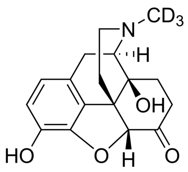 Oxymorphone-D3 solution 1.0 mg/mL in methanol, ampule of 1 mL, certified reference material, Cerilliant