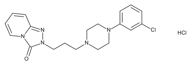 Trazodone Hydrochloride 1.0 mg/ml in Methanol (as free base)