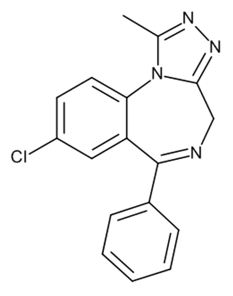 Alprazolam 1.0 mg/ml in Methanol