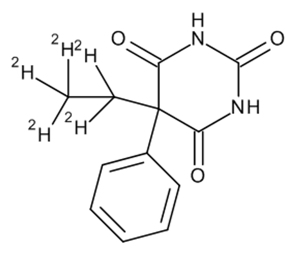 Phenobarbital-D5 (D-label on ring) 1.0 mg/ml in Methanol