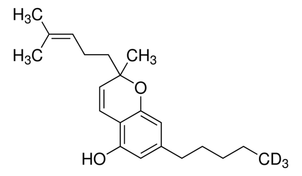 Cannabichromene-D3 (CBC-D3) solution 100 ug/mL in methanol, certified reference material, ampule of 1 mL, Cerilliant