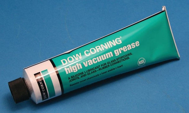 Dow Corning high-vacuum silicone grease, colorless, weight 5.3 oz (tube)