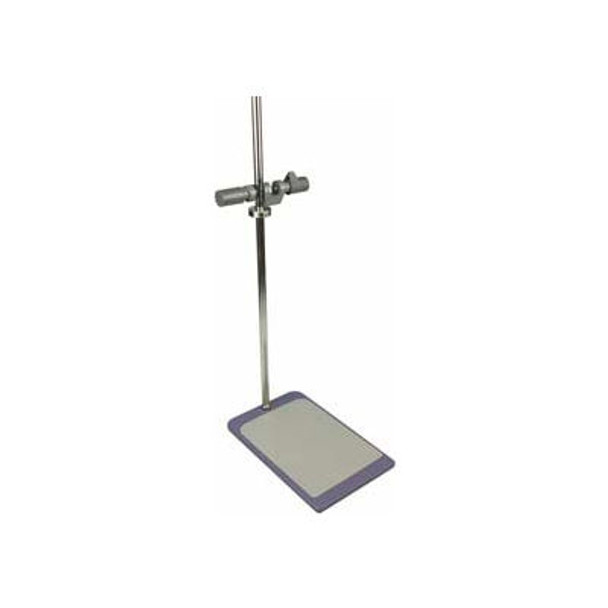 SCILOGEX Plate Stand with Support Rod and Clamp 18900131, Use with OS20/OS40 Overhead Stirrers