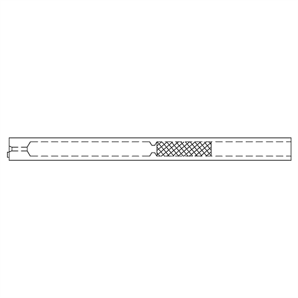 Low Pressure Drop Liner 4mm x 6.3 x 78.5 for Agilent GCs Deact.  w/Deact. Wool  5pk