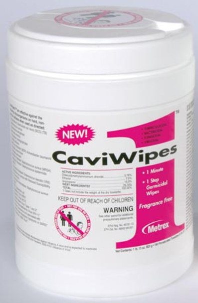 CaviWipes1, 160 ct/can, 12 can/cs (40 cs/plt) (091258)