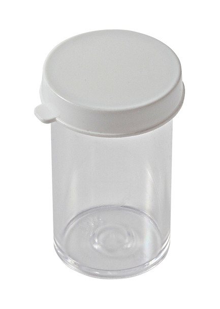 Snap Cap Vial Containers, PS, 7Dr
