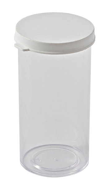 Snap Cap Vial Containers, PS, 40Dr