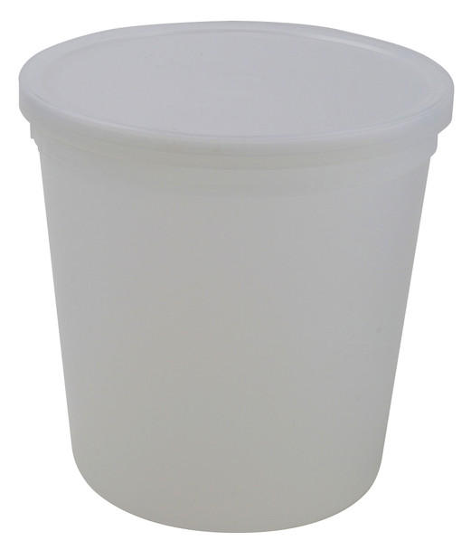 Disposable Speciman Containers with Lid, PPCO Natural  2200mL