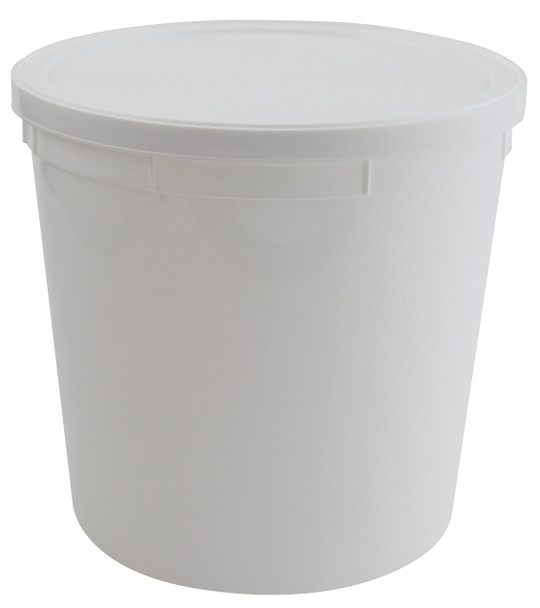 Disposable Speciman Containers with Lid, HDPE white 4800mL