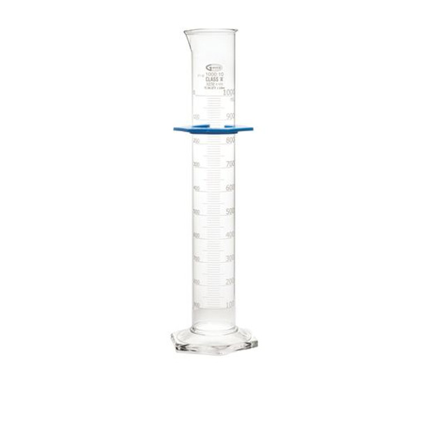 GRADUATED CYLINDERS, DOUBLE SCALE, CLASS A, INDIVIDUALLY CERTIFIED, 1000 mL