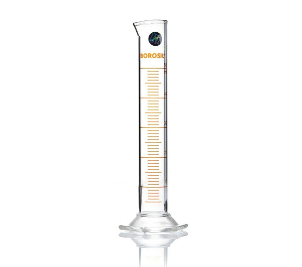 Graduated Measuring Cylinder Single Metric Pour Out ASTM Class B 100ml TC