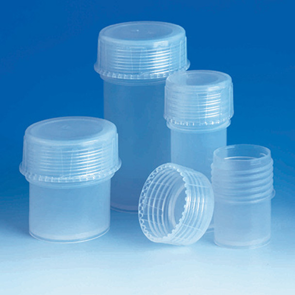 Sample Container, PFA, PFA cap, 90mL, each