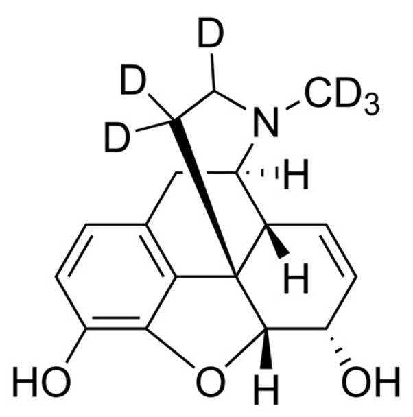 Morphine-D6 solution 100 ug/mL in methanol, ampule of 1 mL, certified reference material, Cerilliant