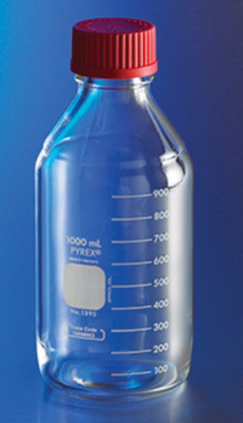 Corning pyrex media bottle capacity 5 L, with PBT high temperature caps