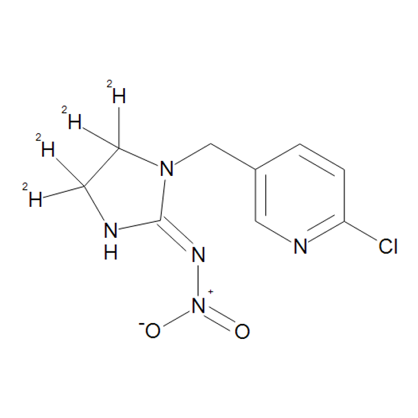 Imidacloprid D4 (imidazolidin-4,4,5,5 D4) 100 ug/mL in Acetone