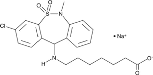 Tianeptine (sodium salt) analytical standard, 1MG