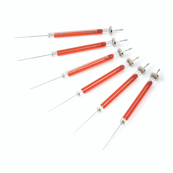 Syringe, SGE SK-10F-HP-0.63/0.47 (10 uL/F/23-26/42 mm/Cone), Standard Microliter for Agilent Autosampler, 6-pk.