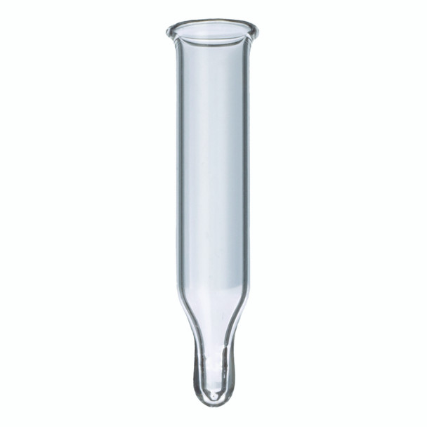 Vial Inserts, 250 uL Glass BM w/Glass Flange (step), 1000-pk