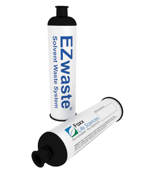 EZwaste HPLC Solvent Waste System, Standard Size Replacement Chemical Exhaust Filter, Activated Carbon, 2/PK