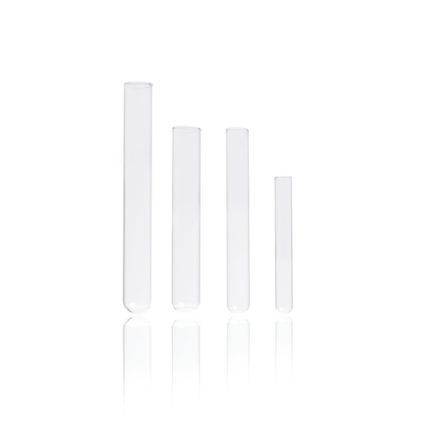 KIMBLE Plain Disposable Borosilicate Glass Tube, 16 x 150 mm, 23 mL, 250 EA