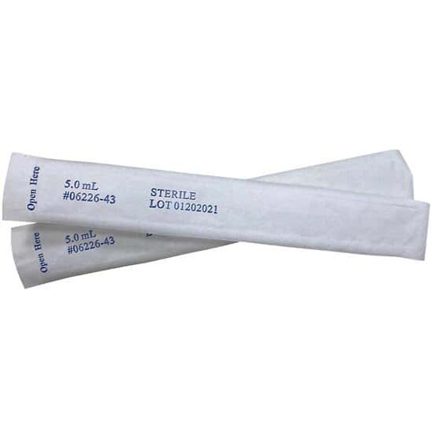 Cole-Parmer Transfer Pipette, 7.5 mL, Large Bulb, Graduated to 3 mL, Sterile, Individually Wrapped, 500/Box