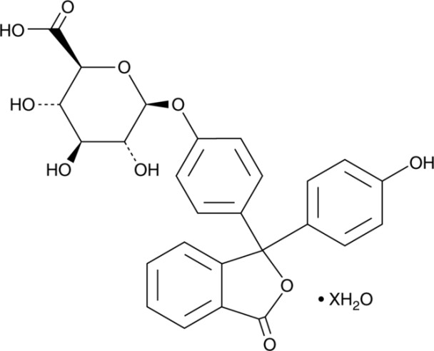 Phenolphthalein beta-D-Glucuronide (hydrate)