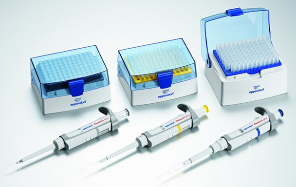 Eppendorf Research Plus G single-channel, variable, volume (10-100 uL), yellow, includes epT.I.P.S. box