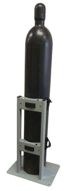 Steel Gas Cylinder Storage Stand, 1 Cylinder Capacity