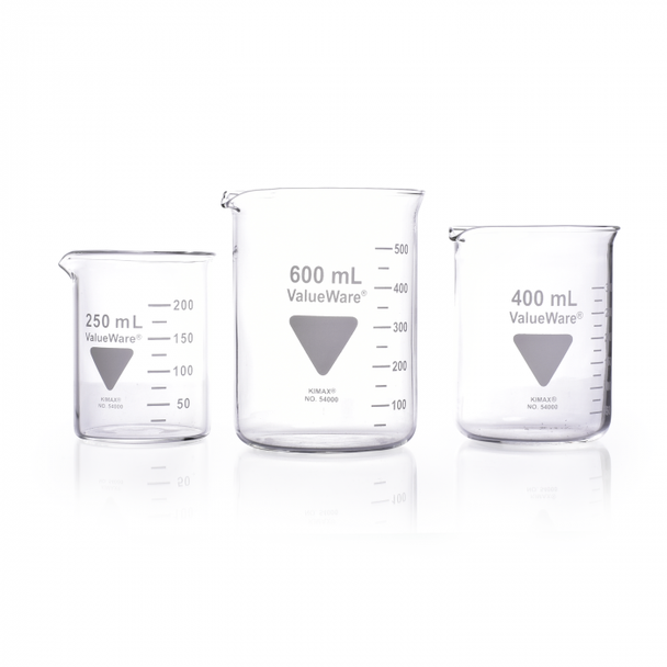 BEAKER, GRIFFIN, LOW, SCAL, 1000ML, VALUEWARE,  CS/24