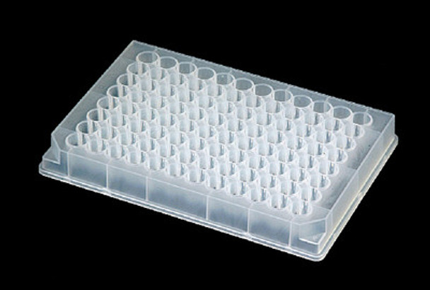 Whitebox, 96-well, Clear, V-Bottom, 500 uL, PP, Deep Well Plate, Non-sterile, 10/pk, 50/cs