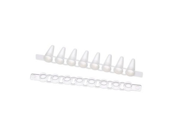 Eppendorf FAST PCR-Tube Strips capacity 0.1 mL, pack of 120 ea