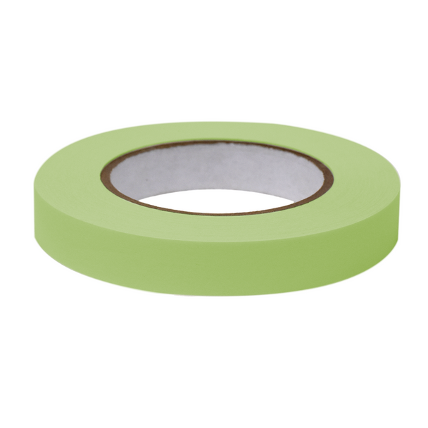 Labeling Tape, 3/4in x 60yd per Roll, 4 Rolls/Case, Lime
