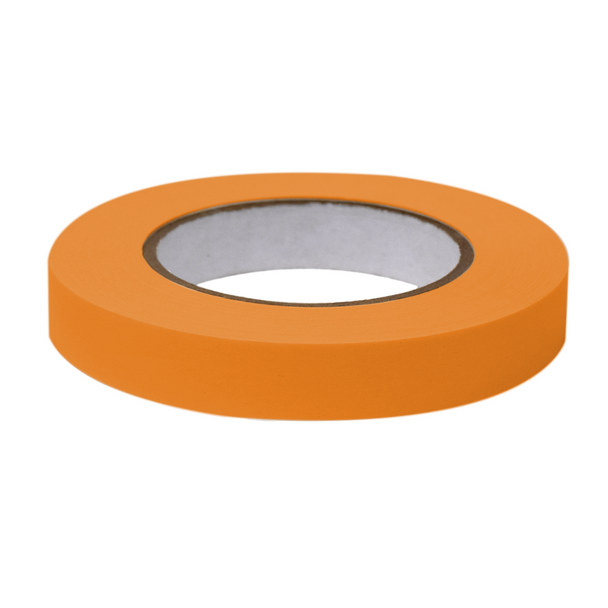 Labeling Tape, 3/4in x 60yd per Roll, 4 Rolls/Case, Orange