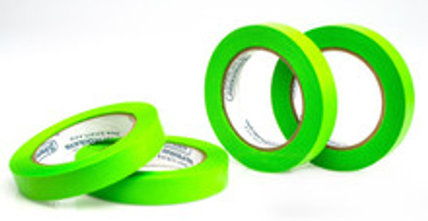 Bel-Art Write-on Label Tape roll size 40 yard, green, width 3/4 in., pk of 4