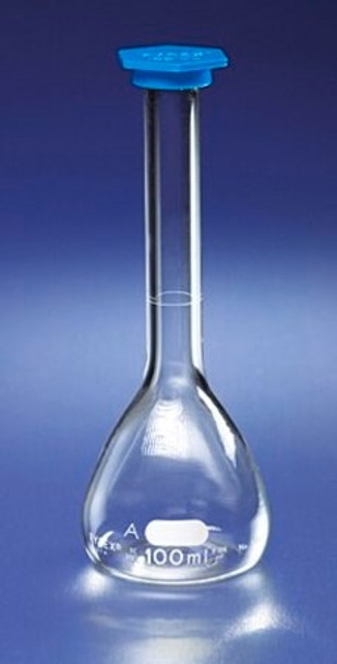 Pyrex class A volumetric flask without snap cap capacity 1 mL, 12/EA