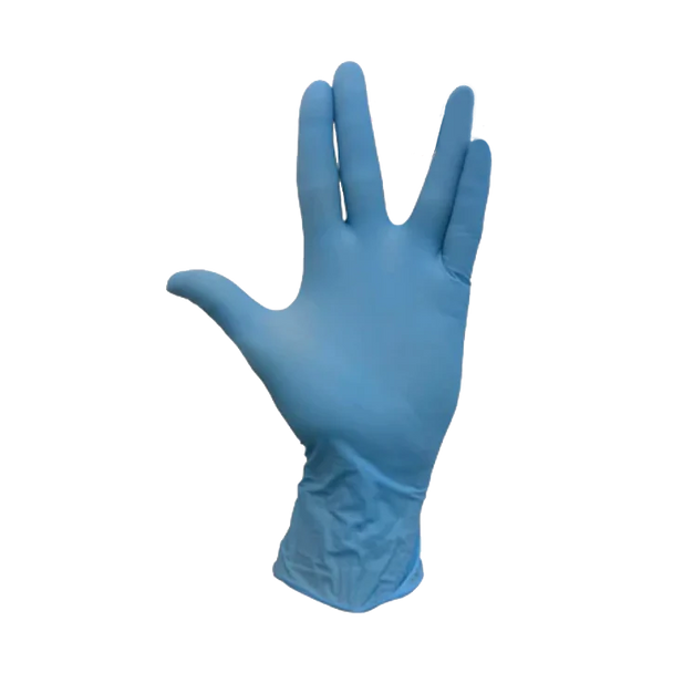 Blue52 Nitrile Exam Gloves, Medium, Blue, 100/box, 10 boxes/case