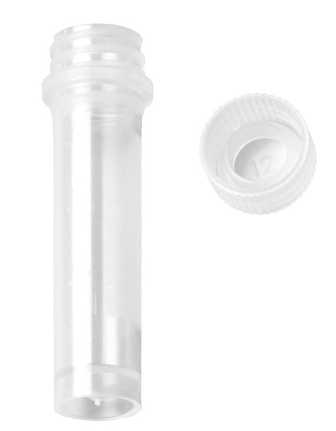 2 mL MICROCENTRIFUGE TUBES WITH SCREW CAP, PK/500