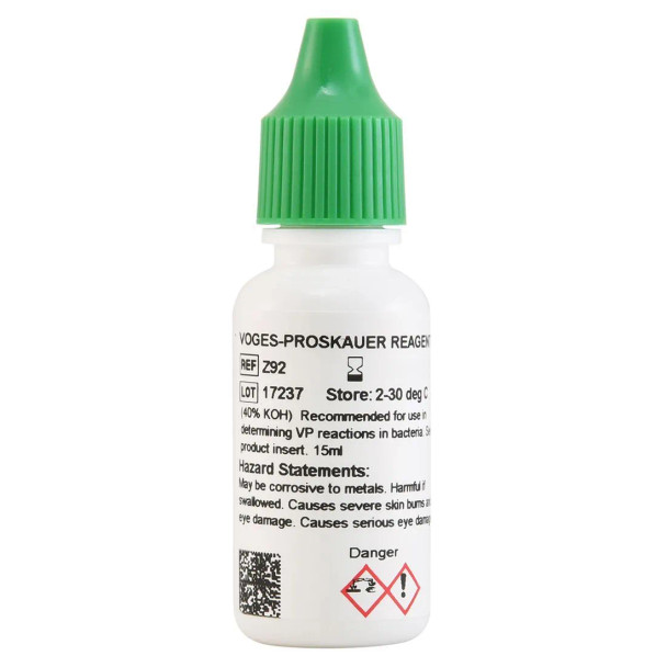 SpotDrops, Voges-Proskauer Reagent B, VP-B, KOH,15ml