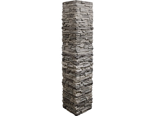 Colorado Dry Stack Stone Split Column Wrap - Narrow