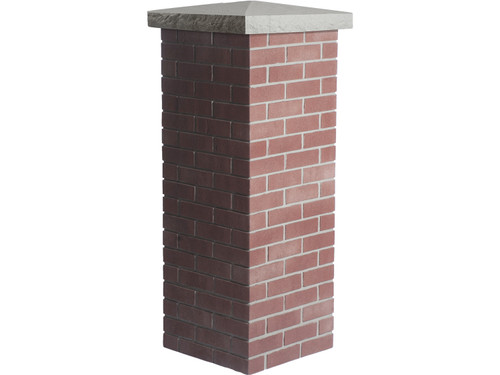 Carlton Traditional Brick Column Sleeve - Medium